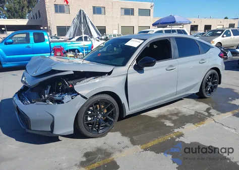 2025 Honda Civic Hybrid Sport из США, поврежденный, VIN 19XFL4H83SE008848